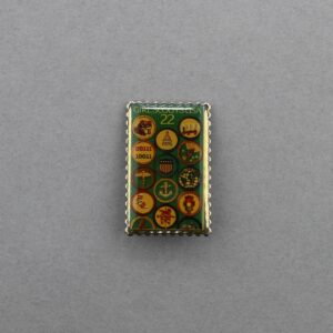 1987 Girl Scouts Enamel Pin