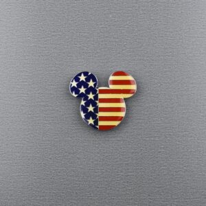 Patriotic Mickey - DVC - Mickey Head Icon - USA Flag - Day of Remembrance