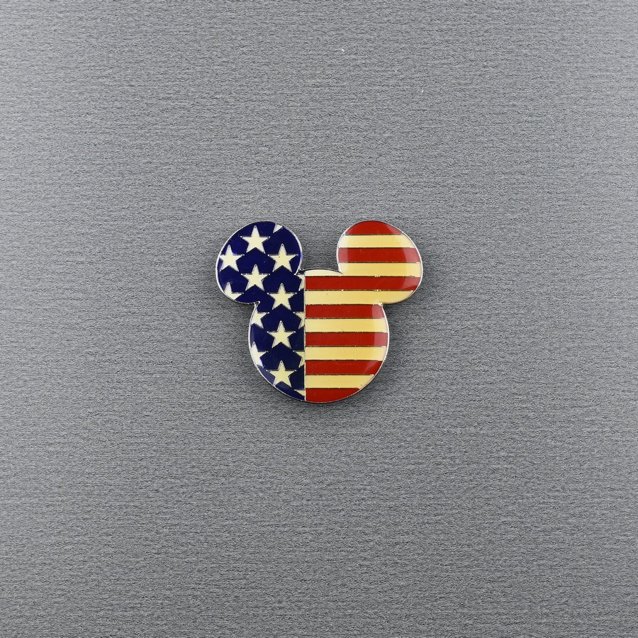 Patriotic Mickey - DVC - Mickey Head Icon - USA Flag - Day of Remembrance