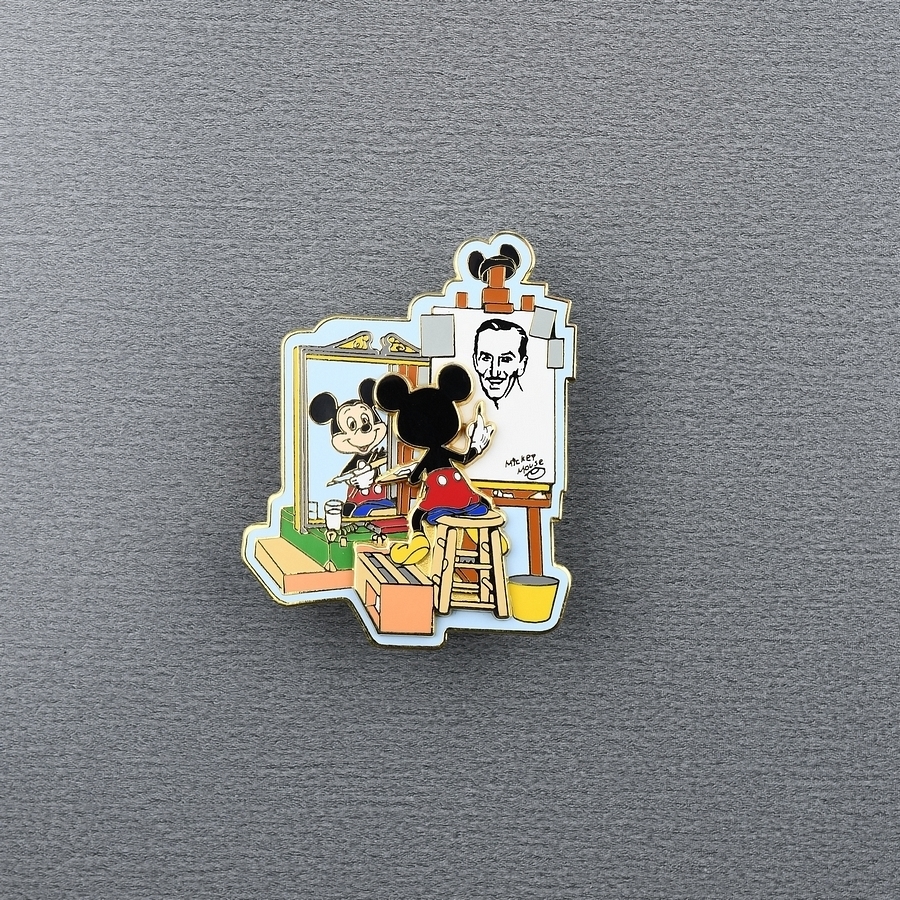 Mickey and Walt - Self Portrait